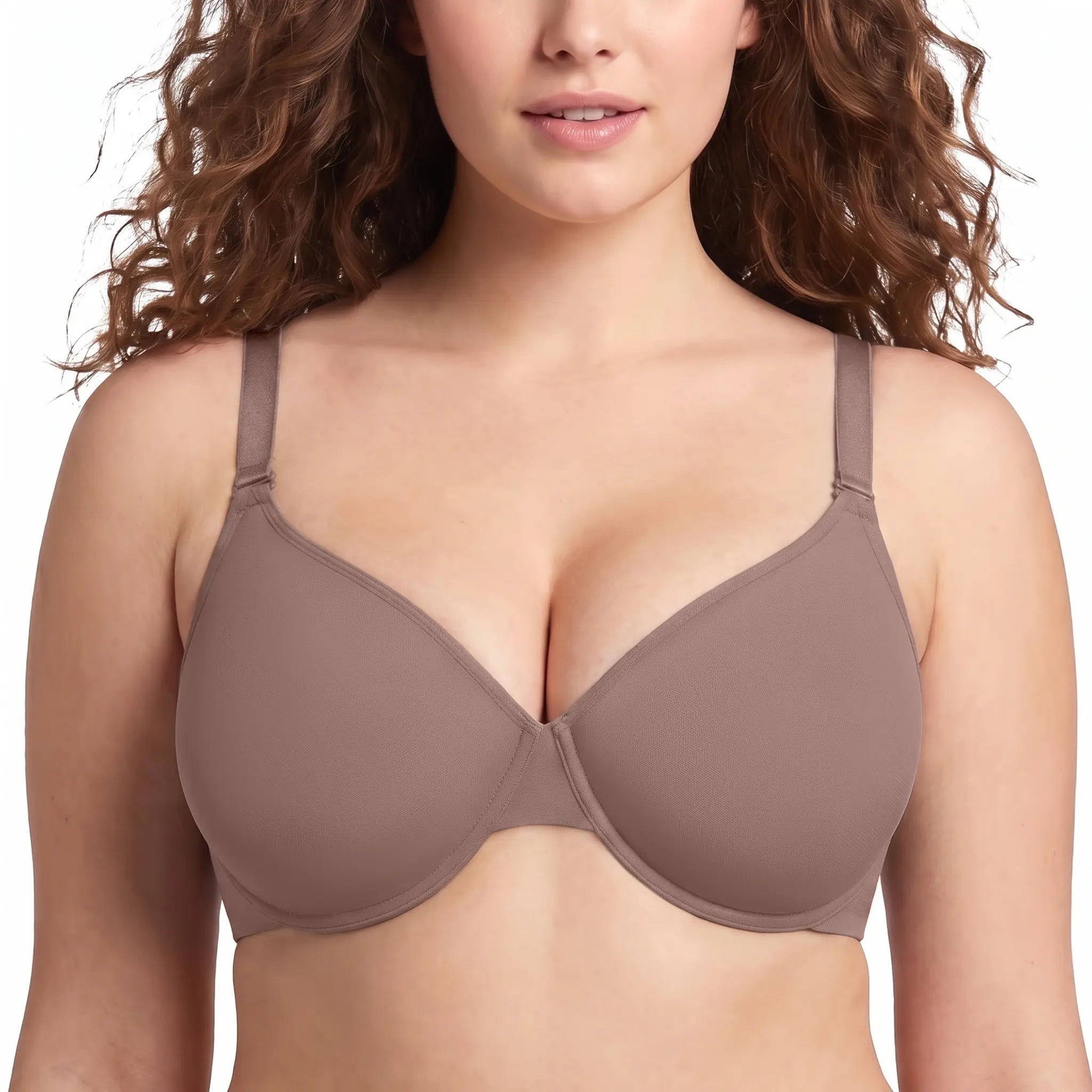 Seraphina Air Light Breathable Sheer Mesh Halter Bra Plus Size