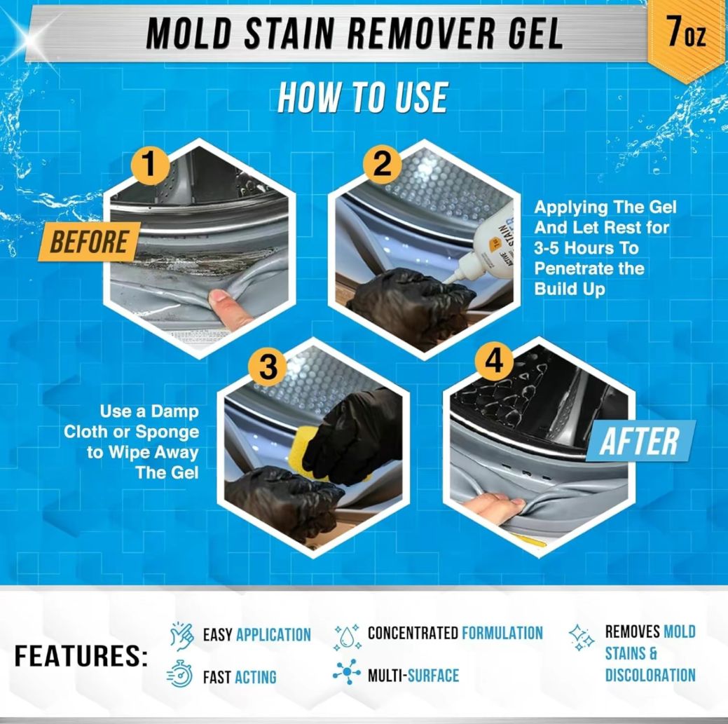 Mold Stain Remover Gel