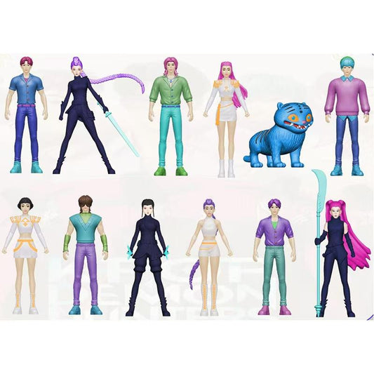 Kpop Demon Hunter Theme Doll Set 12-Piece
