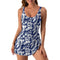 Dark Blue Floral