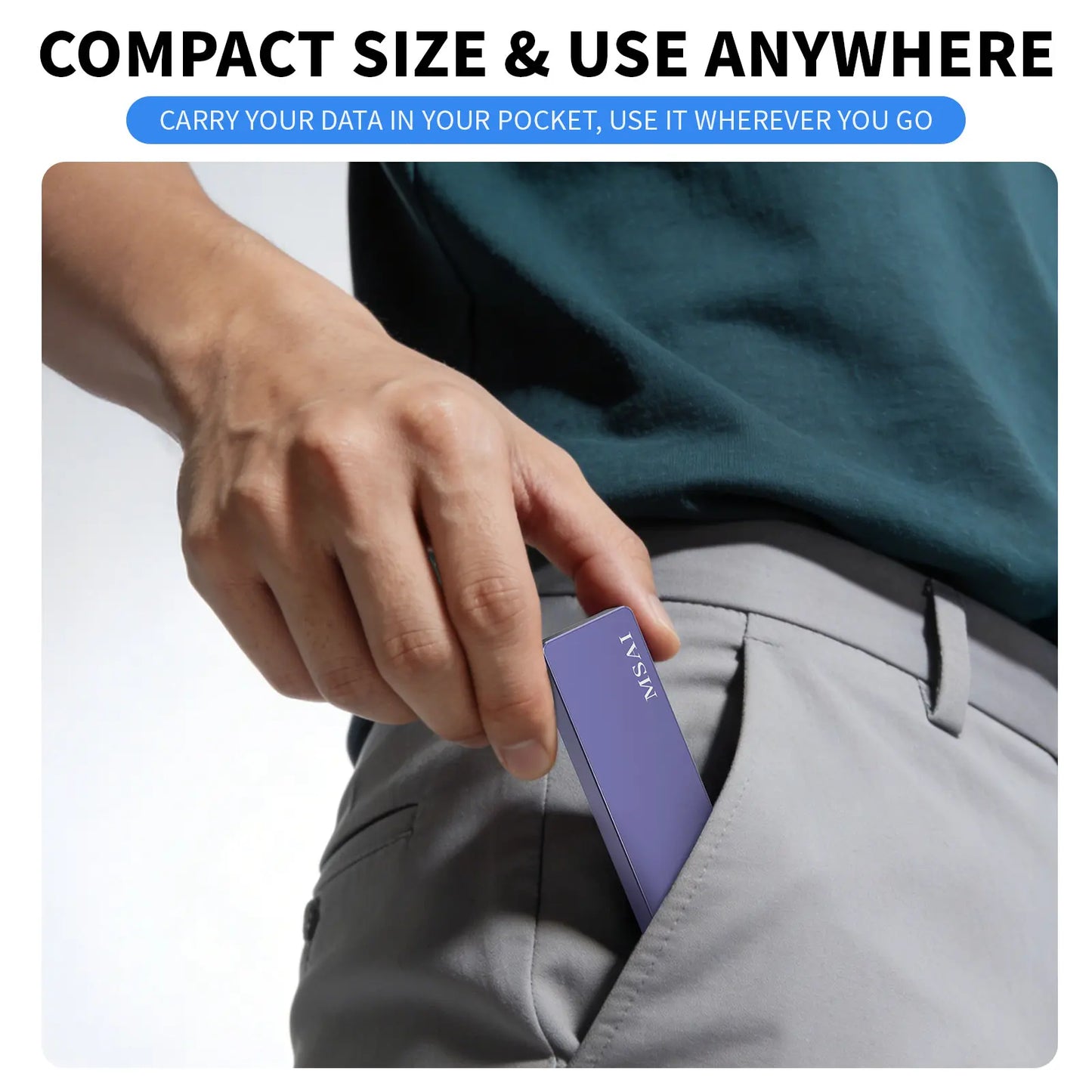 1TB USB Flash Drive High-Speed USB 3.0 External Storage for iPhone Android PC Mac