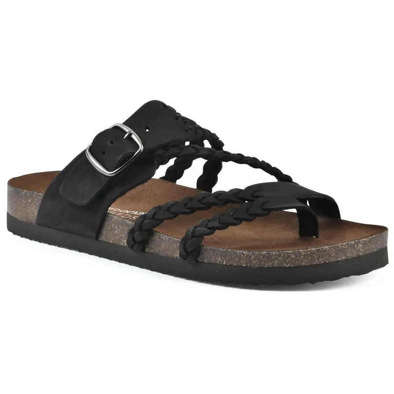 Leather Footbed Sandals