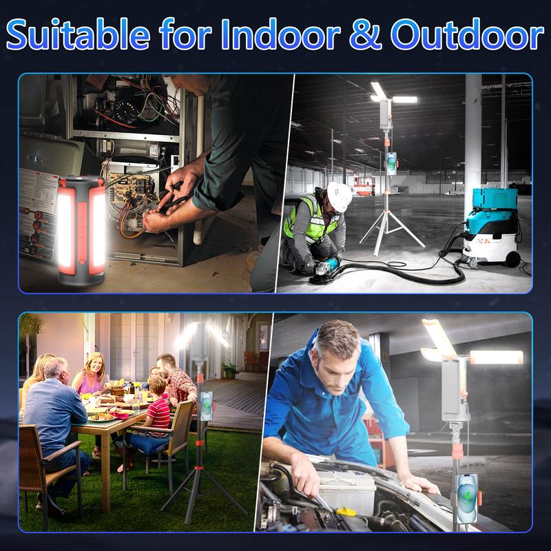 3-Head LED Work/Camping Light