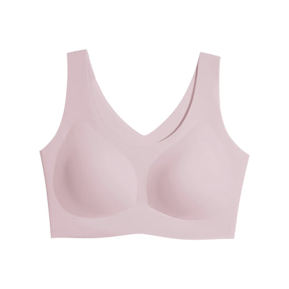 Full Coverage Wireless Bralette Widen Straps Side