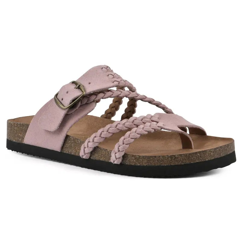 Leather Footbed Sandals