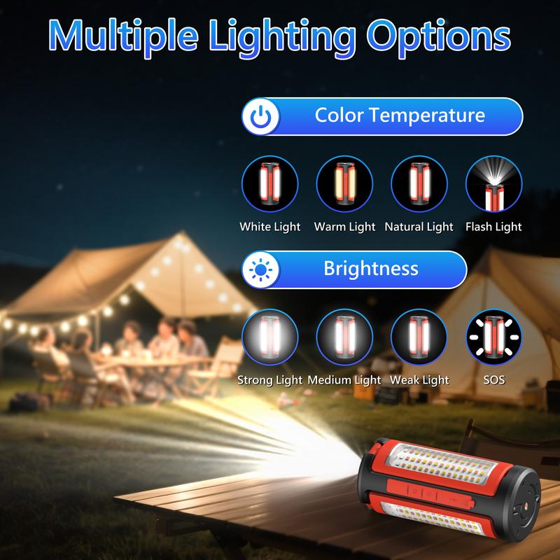 3-Head LED Work/Camping Light