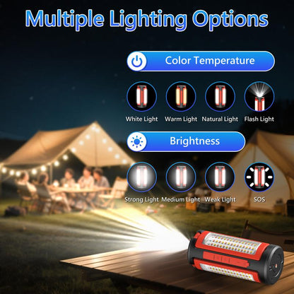3-Head LED Work/Camping Light