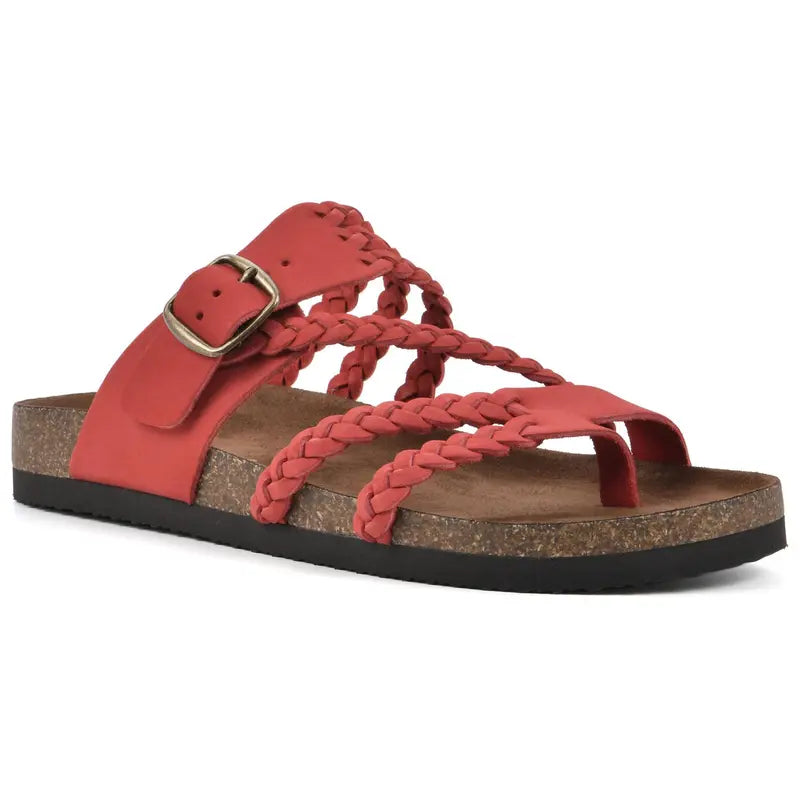 Leather Footbed Sandals