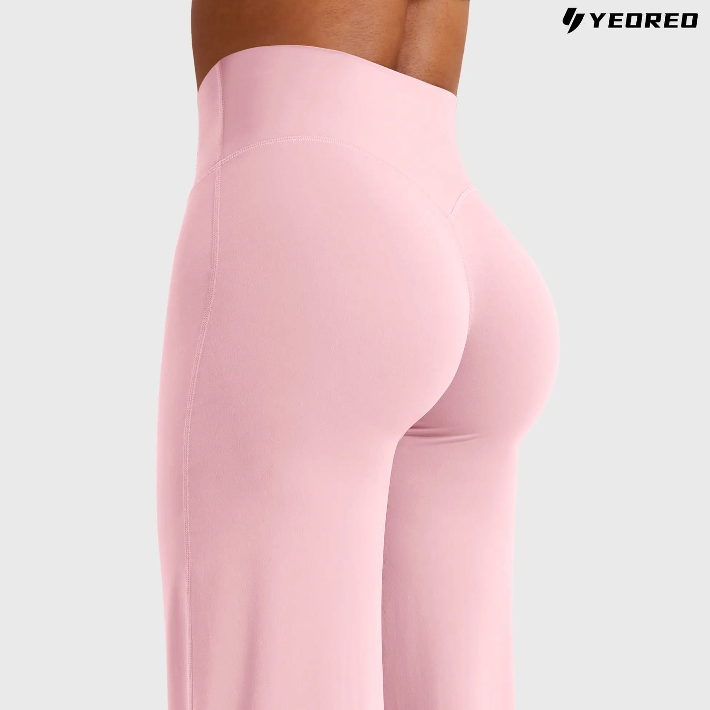 YEOREO Eddiy Leggings High-Waist Straight-Leg No Front Seam Buttery Soft Gym Yoga Pants