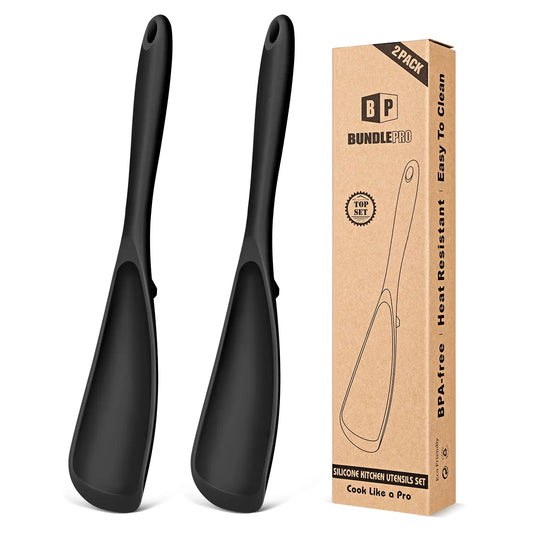 Pack of 2 Cooking Spoons for Non stick Cookware