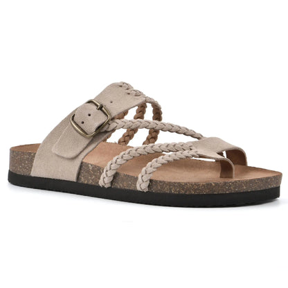 Leather Footbed Sandals