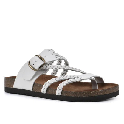 Leather Footbed Sandals