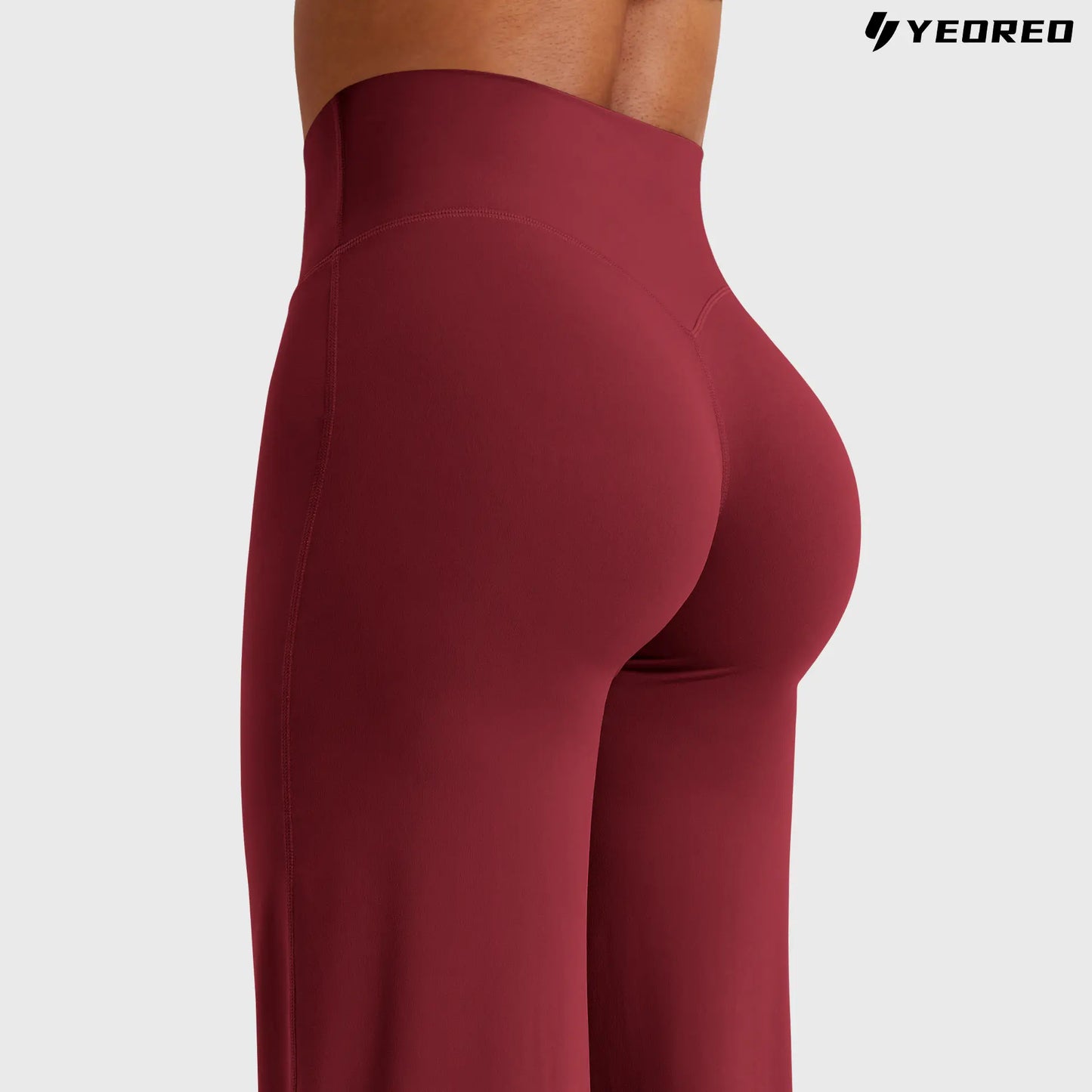 YEOREO Eddiy Leggings High-Waist Straight-Leg No Front Seam Buttery Soft Gym Yoga Pants