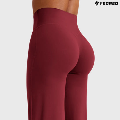 YEOREO Eddiy Leggings High-Waist Straight-Leg No Front Seam Buttery Soft Gym Yoga Pants