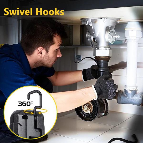 1700LM Work Light Flashlight,