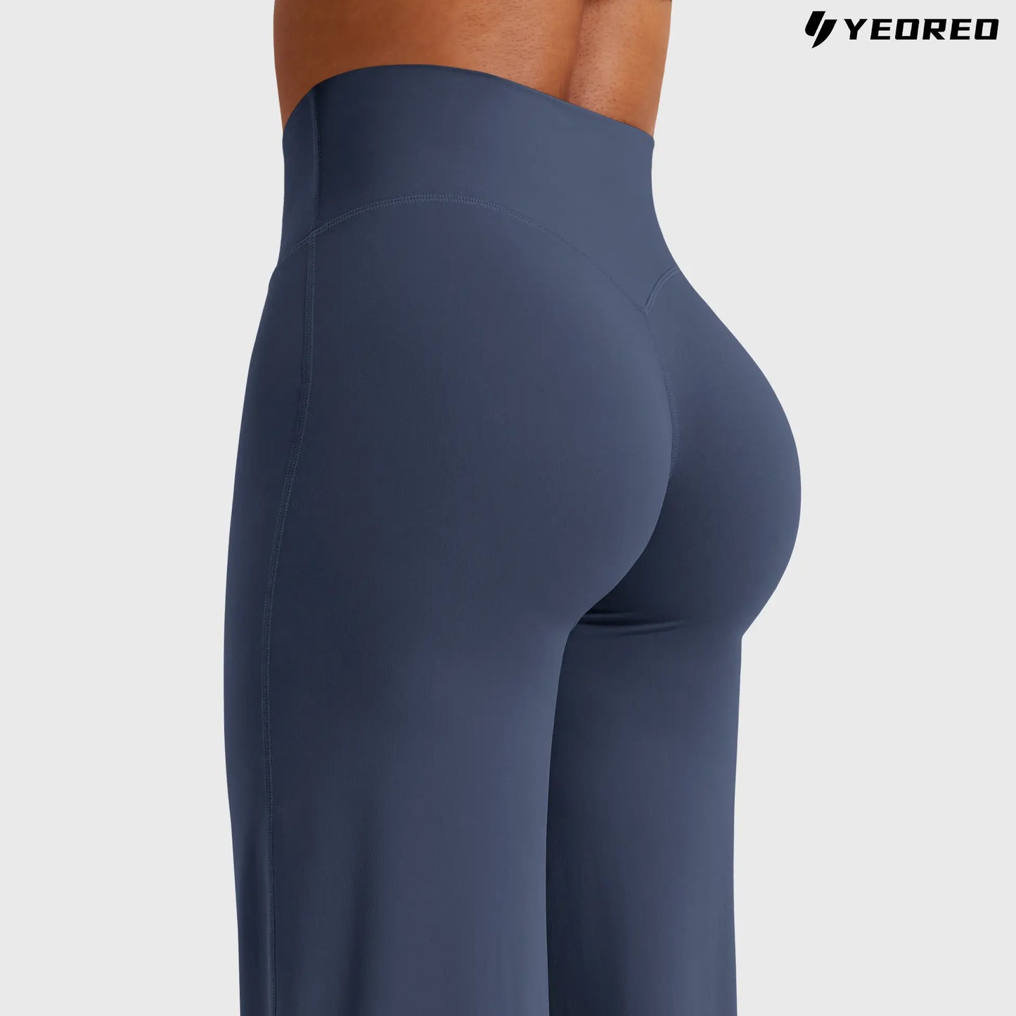 YEOREO Eddiy Leggings High-Waist Straight-Leg No Front Seam Buttery Soft Gym Yoga Pants