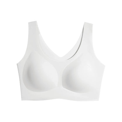 Full Coverage Wireless Bralette Widen Straps Side