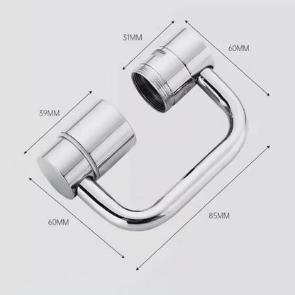 QV: 1440° Rotatable Faucet Aerator Extension