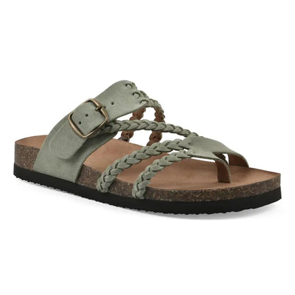 Leather Footbed Sandals